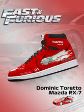 Dominic Toretto RX-7 V.1 Custom High-Top-Sneaker